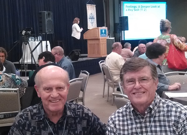 Ed Murray and Bert Duckett as 2014 Stephen Minister Leadership Training Course