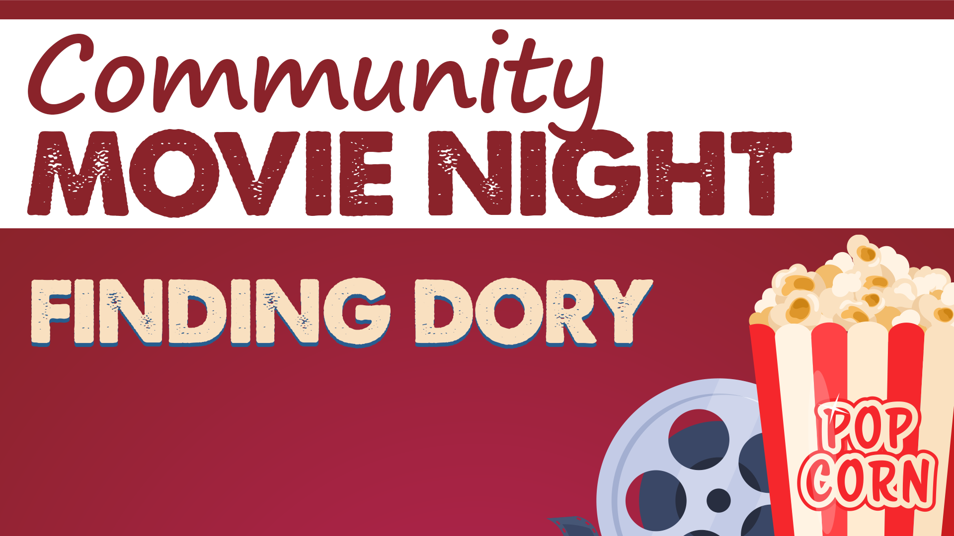 Community Movie Night: Finding Dory