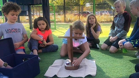 3rd Grade Bible Retreat Day