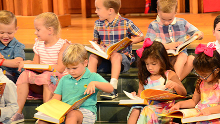 Kindergarten Bible Presentations and Camp Big Church