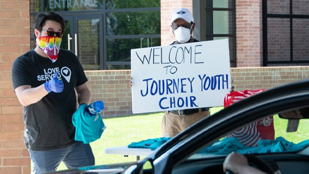 Journey Youth Choir Kickoff Drive Thru
