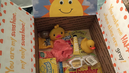 College Care Package Assembly