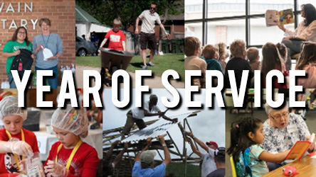 Year of Service Kick-Off Celebration