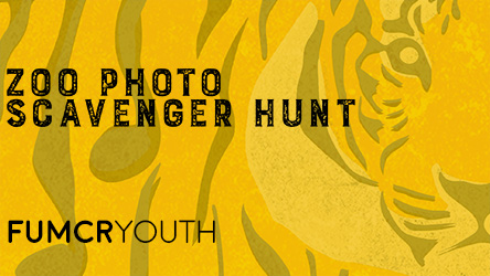 UMYF - Zoo Photo Scavenger Hunt